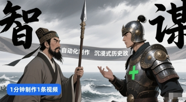 用coze工作流一键生成：沉浸式历史故事-AI创作学习-提示词应用-短视频玩法灵卓AI学习网