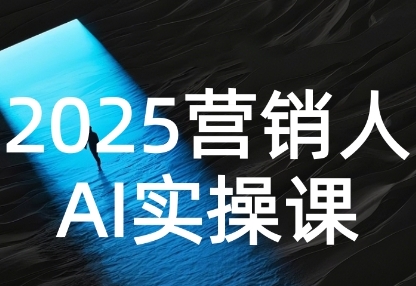2025营销人Al实操课，AI营销抢跑实战，从Prompt到方案，效率碾压同行-AI创作学习-提示词应用-短视频玩法灵卓AI学习网