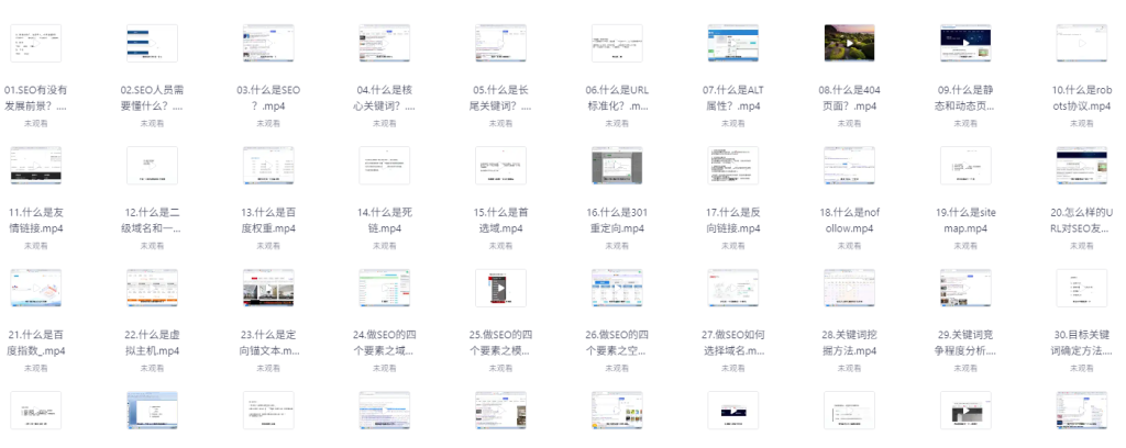 零基础SEO优化课程，手把手教你做SEO优化，只讲干货-AI创作学习-提示词应用-短视频玩法灵卓AI学习网